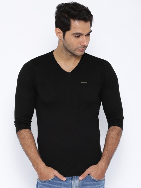 

SPYKAR Black T-shirt