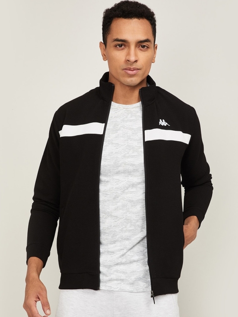 

Kappa Men Black Solid Sweatshirt