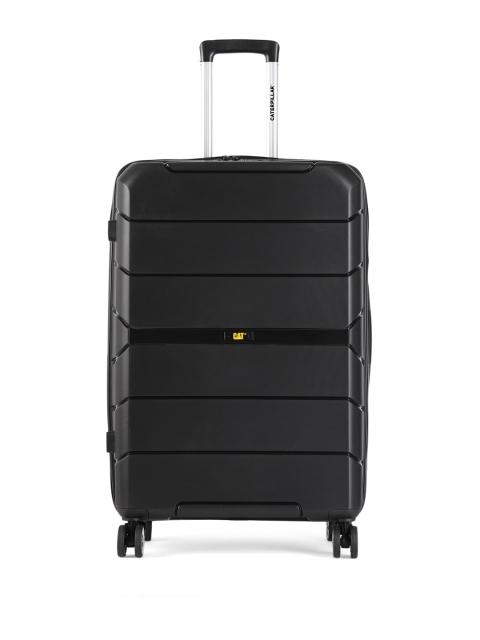 

CAT Unisex ARMOR Black Solid Hard Side Large Trolley Suitcase