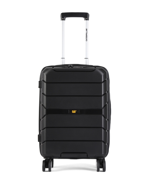 

CAT ARMOR Black Hard Side Cabin Trolley Suitcase