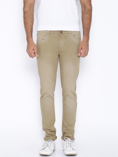 

SPYKAR Khaki Casual Trousers