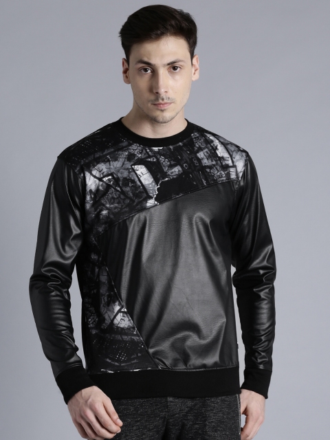 

Kook N Keech Black & Grey Printed Sweatshirt