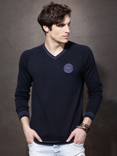 

Roadster Navy Sweater, Navy blue