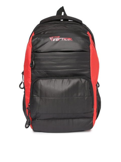 

THe VerTicaL Unisex Black Backpack