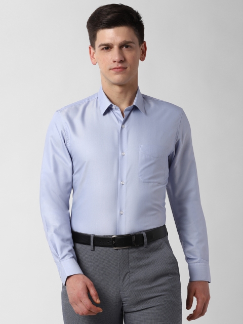 

Peter England Men Blue Slim Fit Formal Shirt
