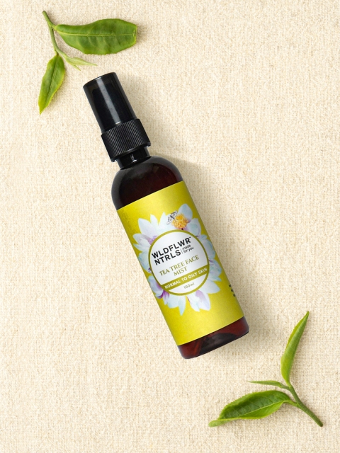 

Wildflower Naturals Unisex Tea Tree Face Mist 100 ml, Yellow