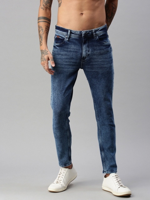 

Roadster Fast and Furious Men Blue Slim Tapered Fit Light Fade Stretchable Jeans