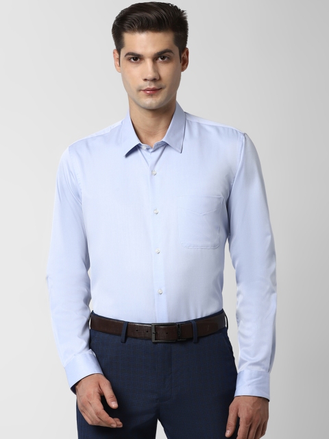 

Peter England Men Blue Slim Fit Formal Shirt