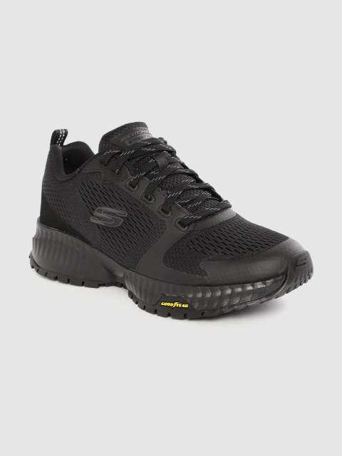 

Skechers Men Black STREET FLEX-ELIMINAT Sneakers