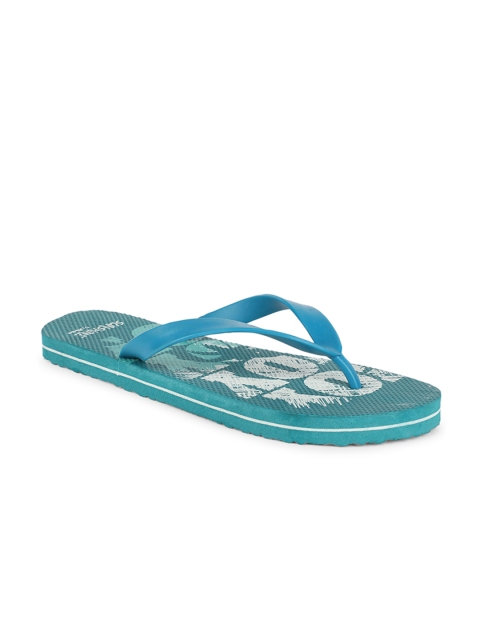 

Bata Men Blue & White Printed Thong Flip-Flops