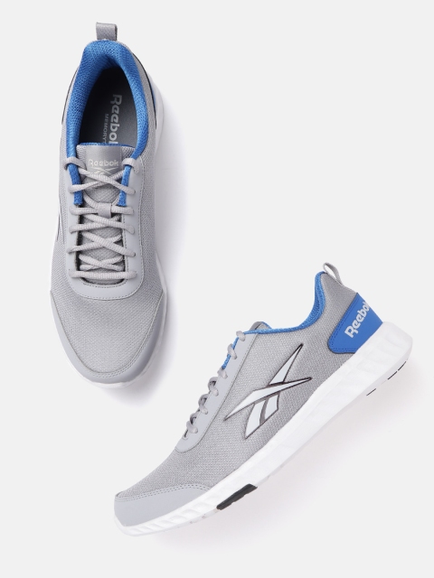 

Reebok Men Grey Fast Motion LP Woven Design Running Shoes