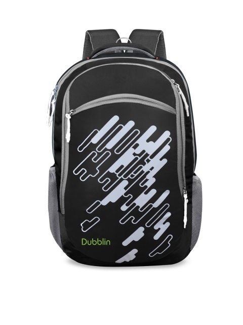

Dubblin Unisex Black Laptop Backpack