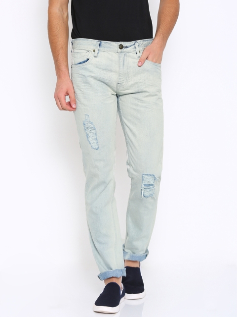 

Ed Hardy Men Blue Slim Fit Mid-Rise Jeans