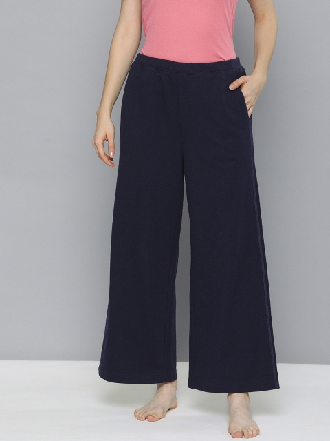 

Chemistry Women Navy Blue Solid Lounge Pants