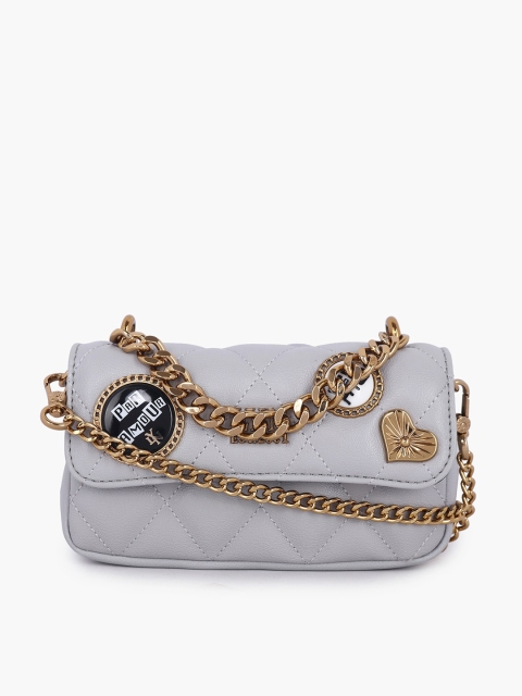 

LYN Grey Solid Sling Bag