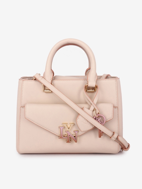 

LYN Pink Solid Handheld Bag