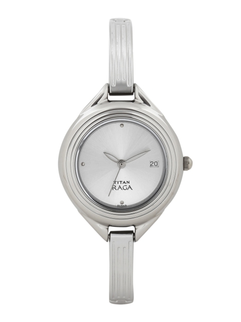 

Titan Raga Women Silver-Toned Dial Watch NF2513SM01