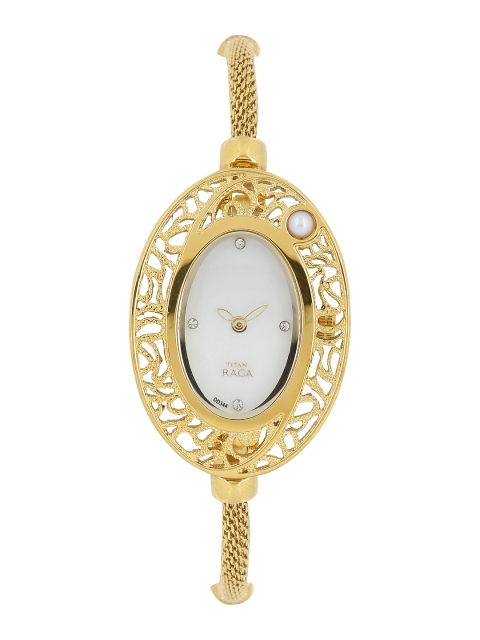 

Titan Raga Women Mother of Pearl Dial Watch NF9973YM02J, White