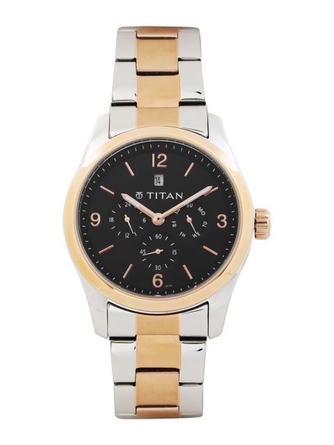 

Titan Men Black Dial Watch 9493KM02J