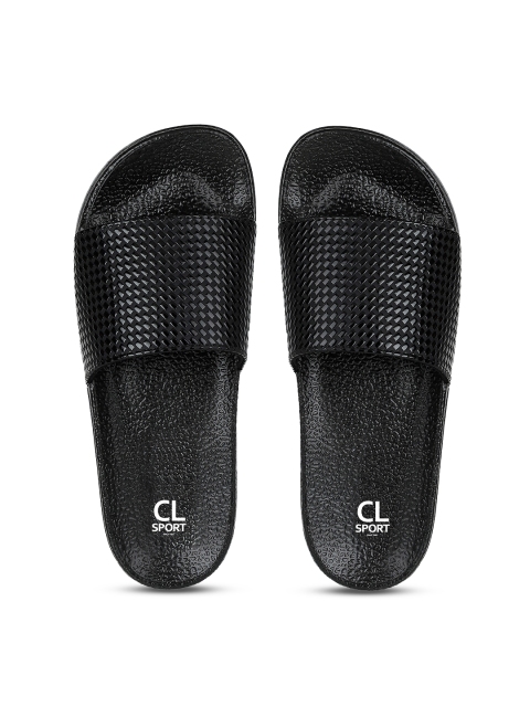 

Carlton London sports Women Black Embellished Sliders