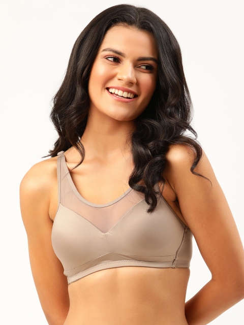 

DressBerry Beige Solid Non-Wired Lightly Padded Everyday Bra DB-DR-BRA-023ENew