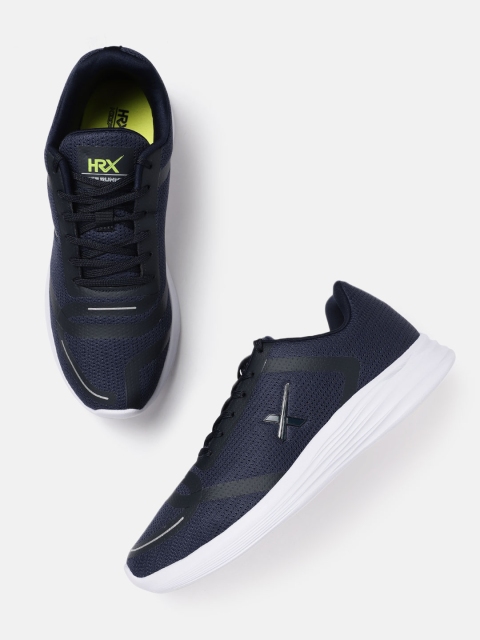 

HRX by Hrithik Roshan Men Navy Blue Knit Run 1.2 Running Shoes