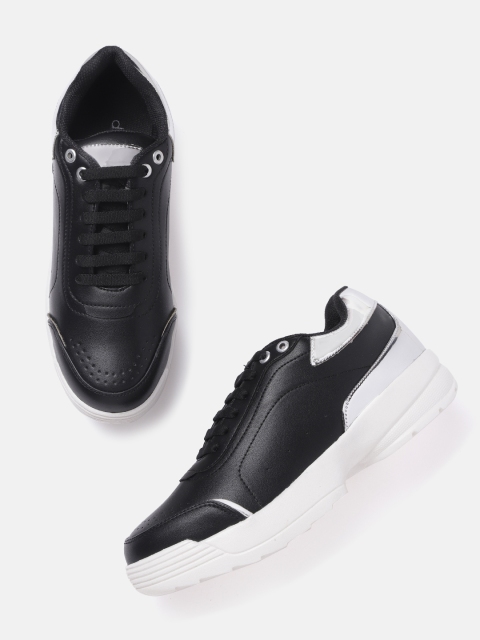 

DressBerry Women Black Solid Sneakers
