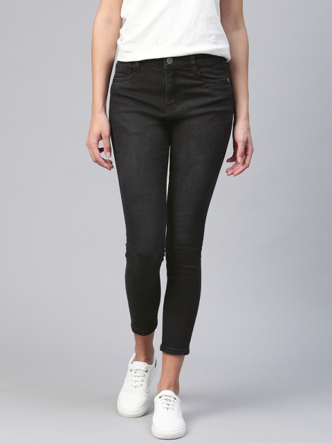 

Mast & Harbour Women Black Skinny Fit Stretchable Jeans