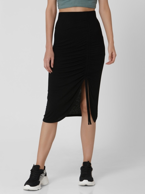 

Vero Moda Black Pleated Tulip Skirt