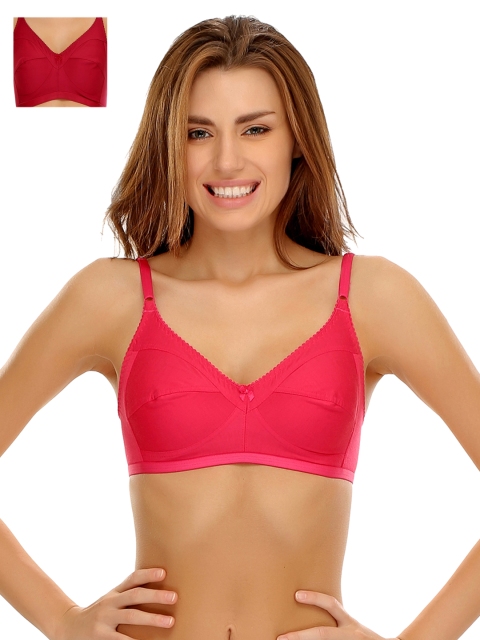 

Clovia Pack Of 2 Bra, Maroon