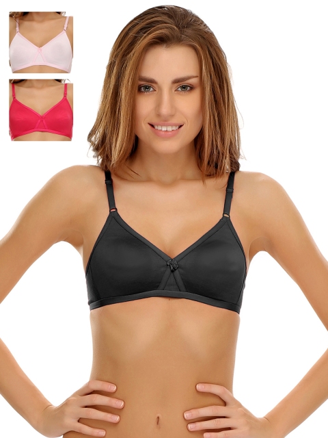 

Clovia Pack Of 2 Bra, Black