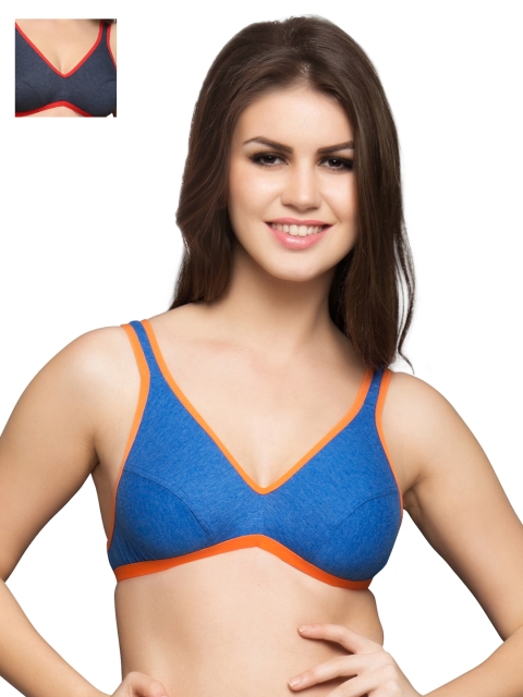 

Clovia Pack Of 2 Bra, Blue