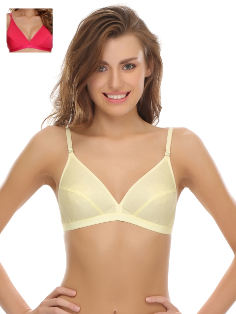 

Clovia Pack Of 2 Bra, Pink