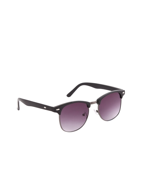 

Olvin Unisex Gradient Browline Sunglasses OL340-04, Purple
