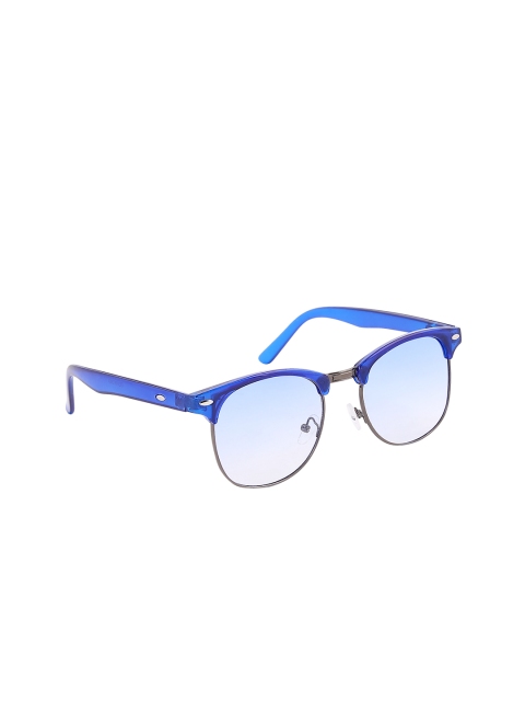 

Olvin Unisex Gradient Browline Sunglasses OL340-12, Blue