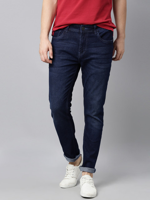 

Mast & Harbour Men Blue Slim Fit Light Fade Skinny Fit Stretchable Jeans