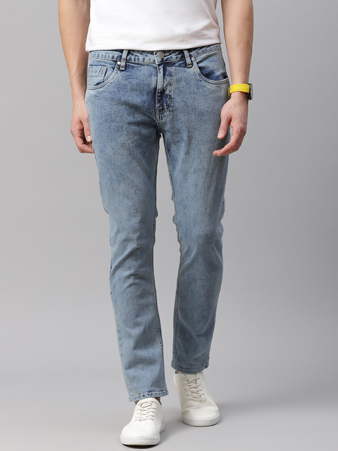 

Mast & Harbour Men Blue Skinny Fit Stretchable Jeans