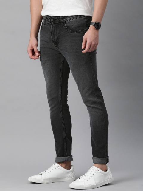 

Mast & Harbour Men Grey Skinny Fit Light Fade Stretchable Jeans