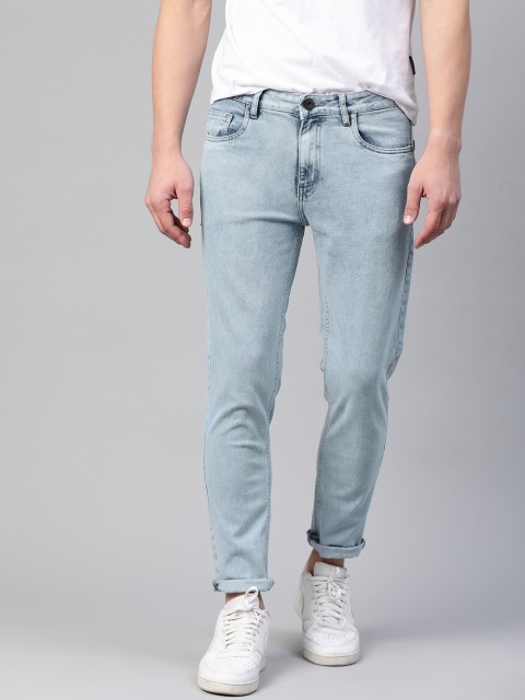 

Mast & Harbour Men Blue Slim Tapered Fit Stretchable Jeans