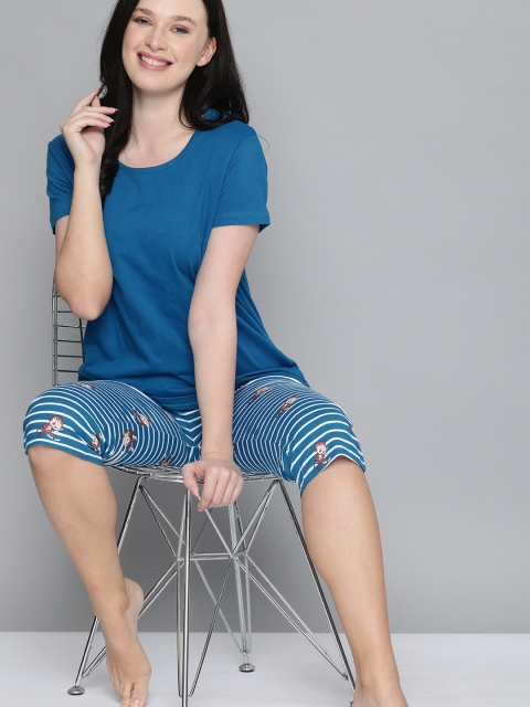 

HERE&NOW Women Blue Night suit