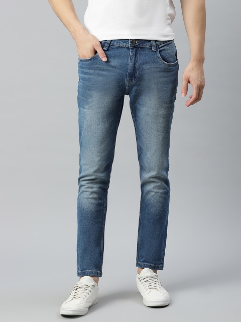 

Mast & Harbour Men Blue Slim Fit Light Fade Stretchable Jeans