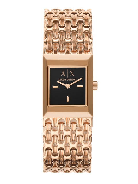 

Armani Exchange Women Black Analogue Watch AX5910
