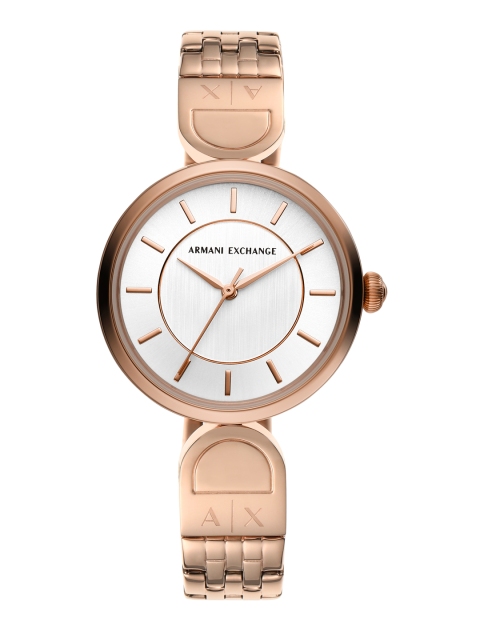 

Armani Exchange Women White Analogue Watch AX5379