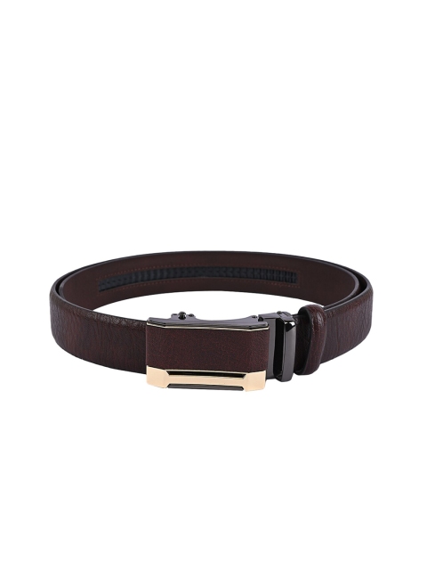 

BuckleUp Men Brown Textured Belt