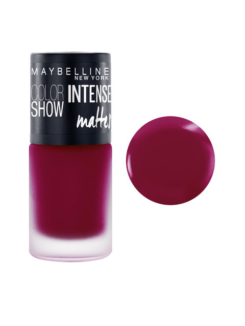 

Maybelline New York Color Show Intense Nail Paint - Mystic Mauve M405, Burgundy