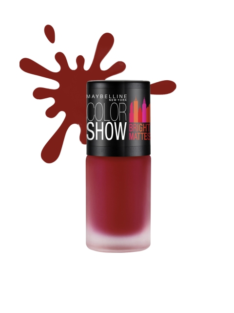 

Maybelline New York Colour Show Bright Matte Nail Polish - Brilliant Red M214