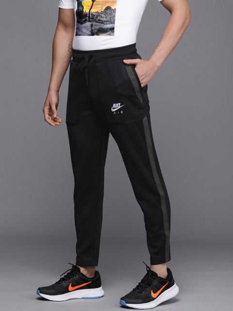 

Nike Men Black Solid Air Track Pants