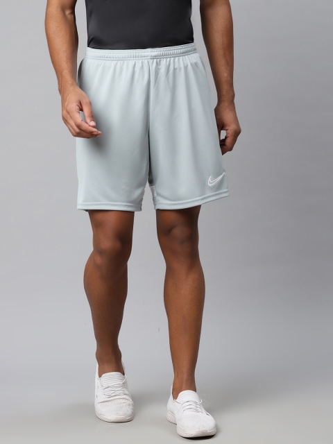

Nike Men Green Solid Dri-FIT Academy21 Football Shorts