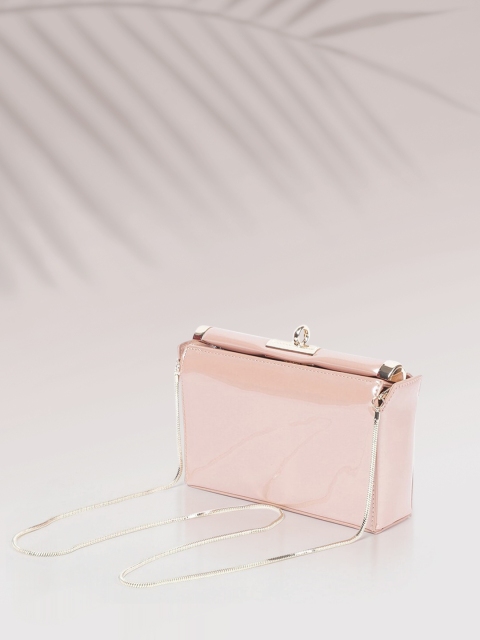 

CODE by Lifestyle Pink Textured Sling Bag