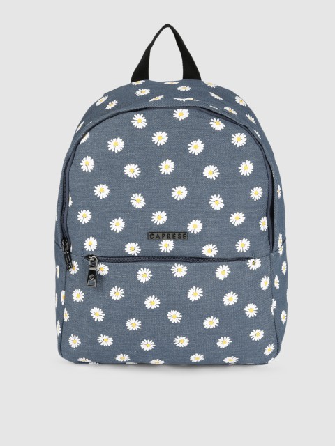 

Caprese Women Blue Printed Backpack